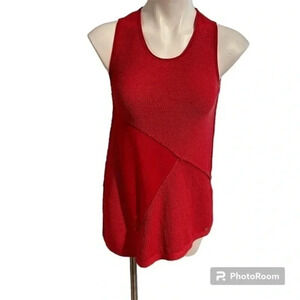 Donna Karan knits asymmetrical  women tank